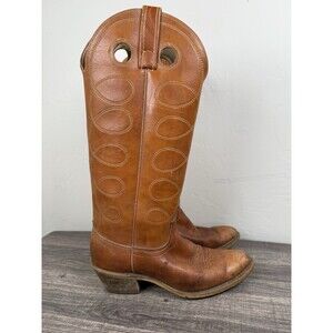 ACME Tan Heeled Boots